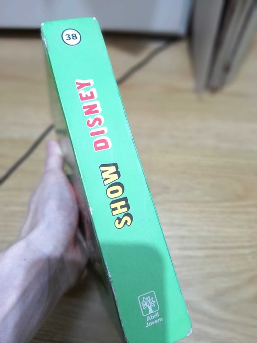 Livro Vintage de BD Show Disney Número 38 Coleção Anos 90