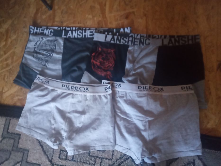 Zestaw bielizny boxerki męskie s- xl