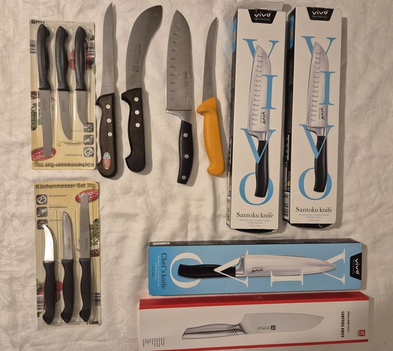 Продам  набор столовый и нож  в коробке Zwilling