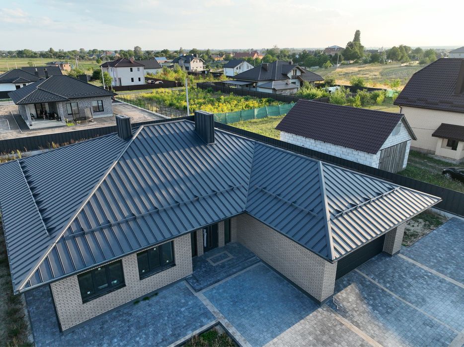 Будинок з монолітним перекриттям преміум класу під ключ готовність