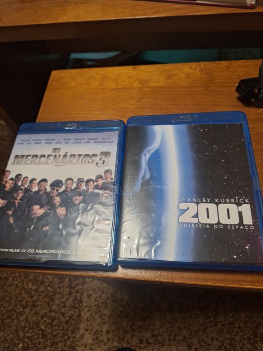 Blu ray 2001 odisseia no espaço e mercenarios 3
