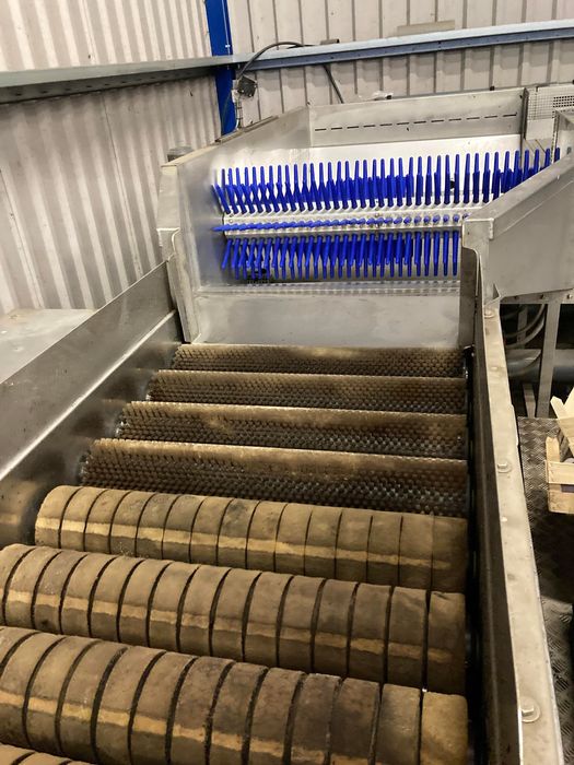 Wodny rozładunek stas jablko gruszka