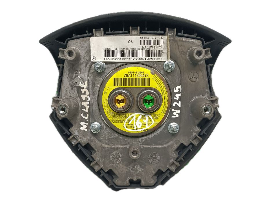 Airbag do volante MERCEDES-BENZ Classe A (W169)