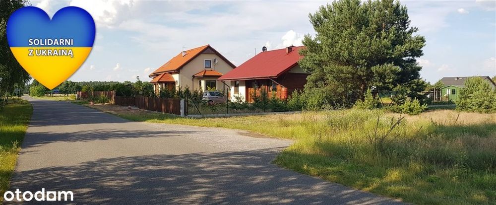 Działka budowlana; Gołaszewo, 8 km Włocławka
