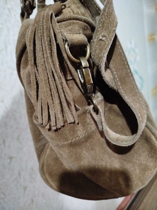 Сумка Cowboysbag, натуральная замша.