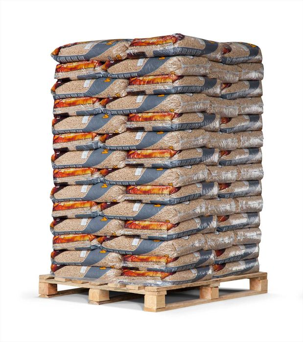 Opał, Pellet Premium iglasty 6 mm, certyfikat DIN PLUS A1, Wylewa