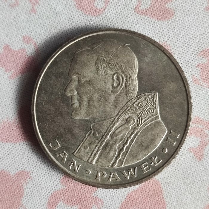 Monety 1000zł Jan Paweł II z 1982r Srebro Ag 625