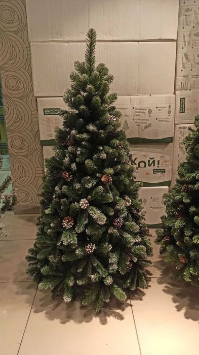 Заснеженная искусственная елка Кармен Ялинка Ёлка Ель Смерека Ялиночка