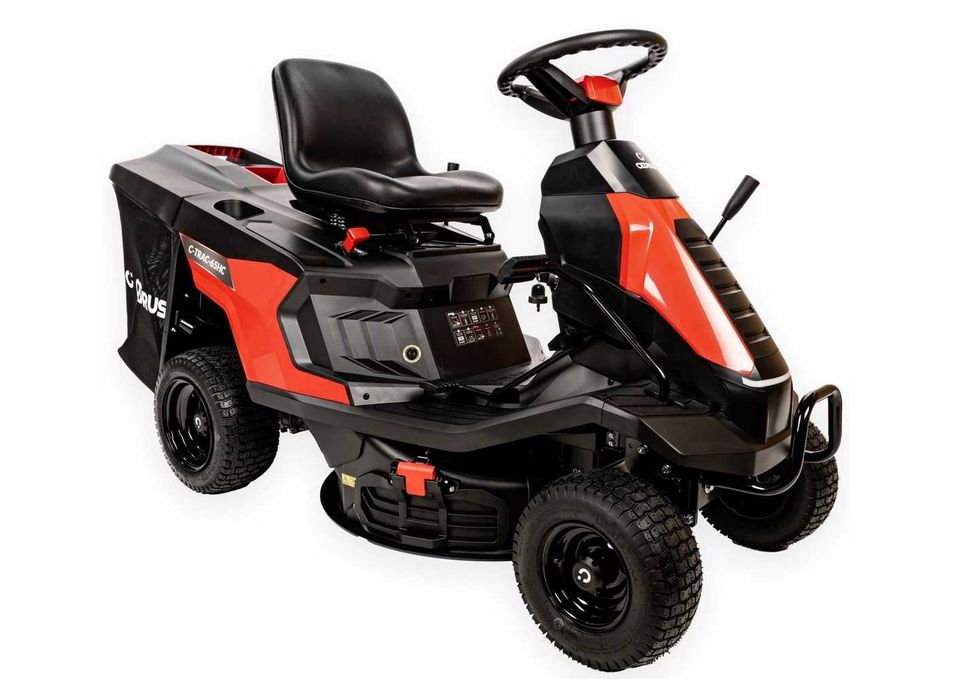 Cedrus C-TRAC-65HC Traktorek ogrodowy spalinowa kosiarka samojezdna, ciągnik z koszem do trawy 150 L