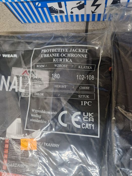 Ubranie bhp 180cm półbuty dakota s1 gumofilce 42