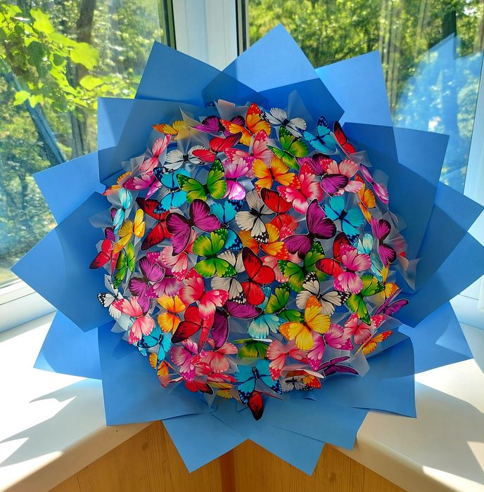 Букет с бабочек/букет з метеликів