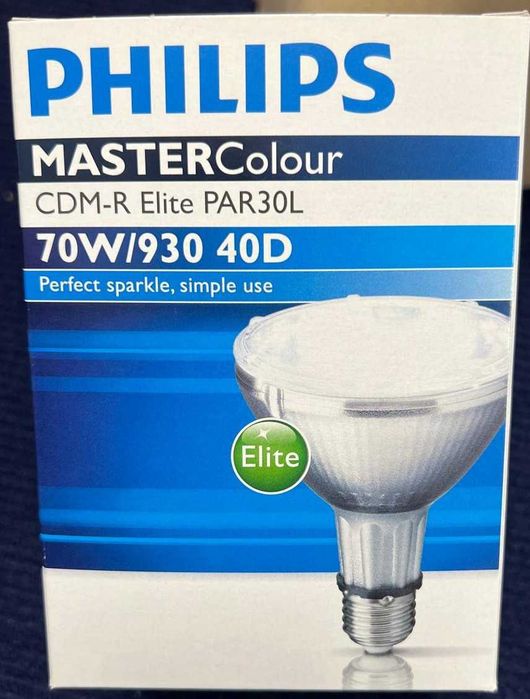Lâmpada Philips MASTERColour CDM-R Elite 70W PAR30 E27 3000K