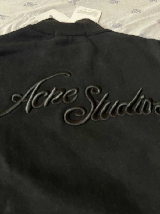 Acne Studios bluza czarna zip L