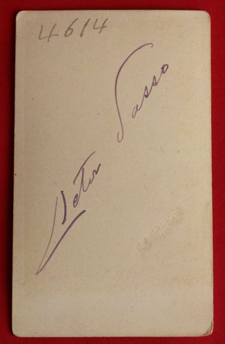 Actor Tasso, CDV (Reservado NBA)