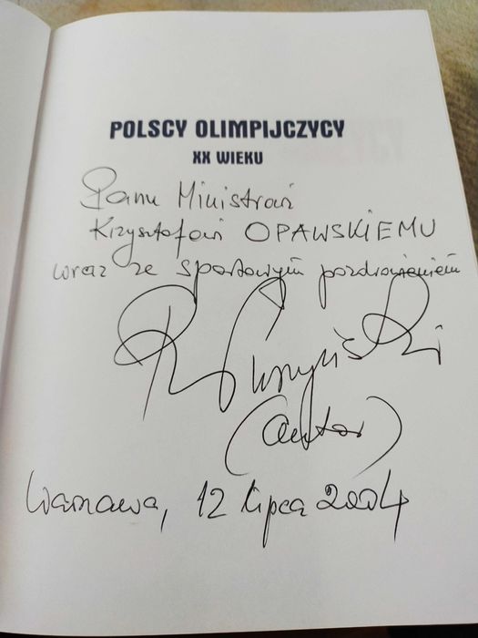 Książka "Polscy olimpijczycy XX w.