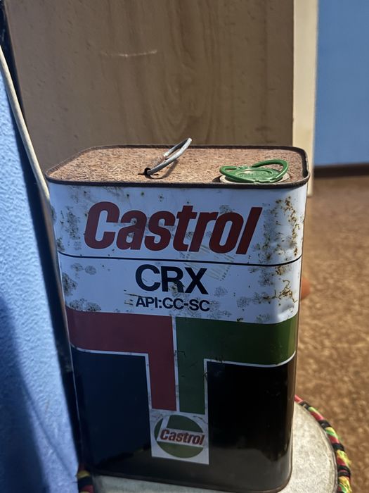 Lata de Óleo antiga castrol crx