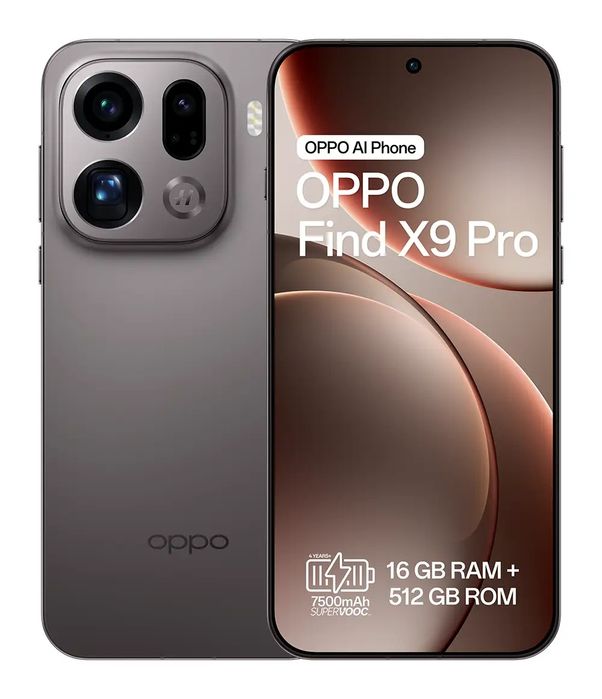 OPPO X9 Pro + Carregador Magnético OPPO AirVooc (50W - Cinzento)