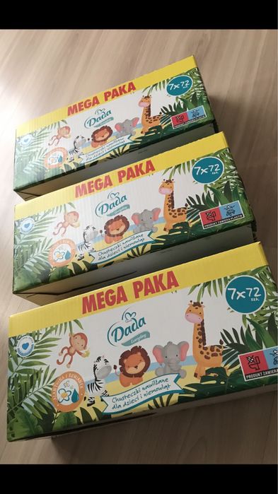 Chusteczki nawilżane Dada,szybka wysyłka!