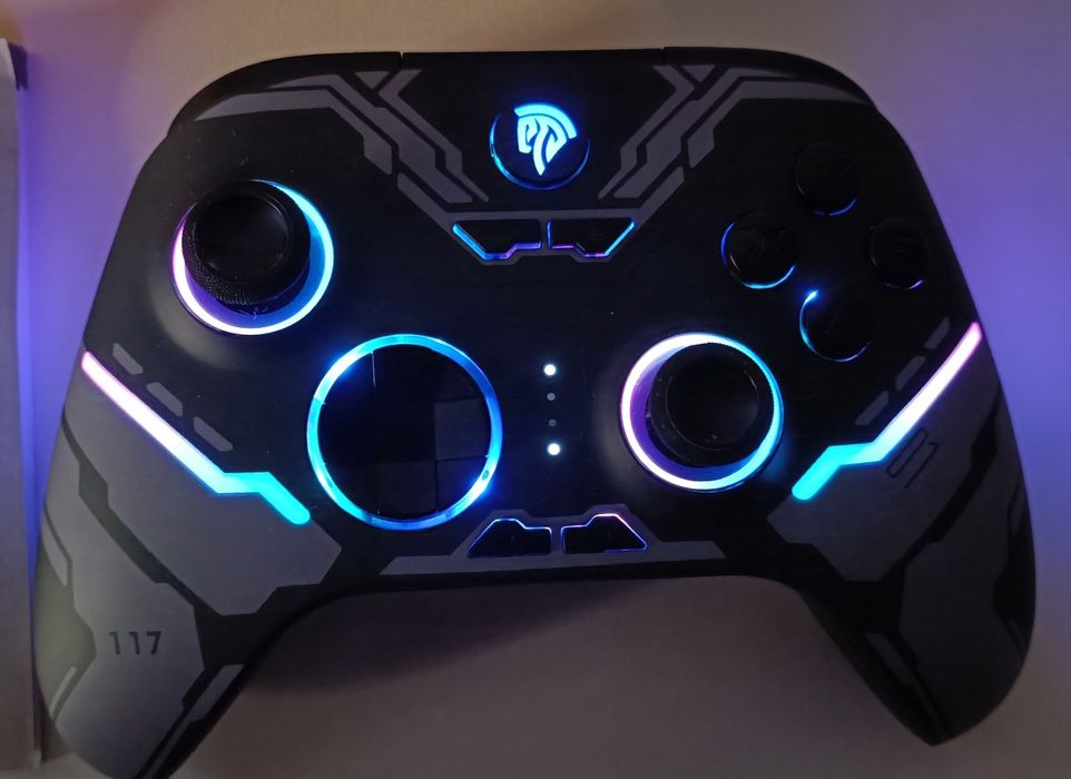 Comando RGB wireless para jogos pc, ios, switch, android NOVO