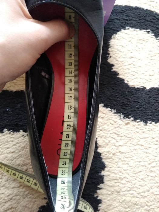 Buty na wysokim obcasie 37