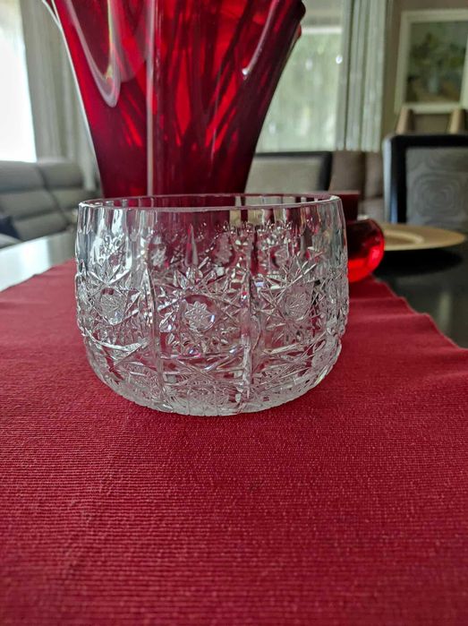 Misa miska miseczka  salaterka kryształowa 9 x 11 cm PRL