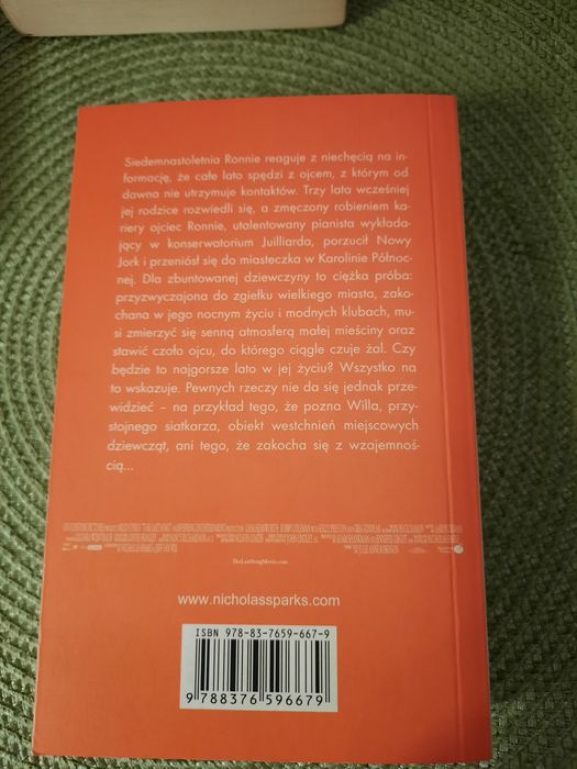 "Ostatnia piosenka" Nicholas Sparks
