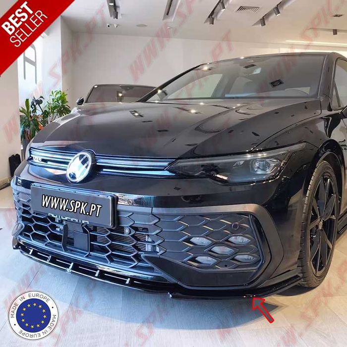 Lip / Spoiler Frontal VW Golf 8 Facelift GTI / GTE / R-Line (2023-)