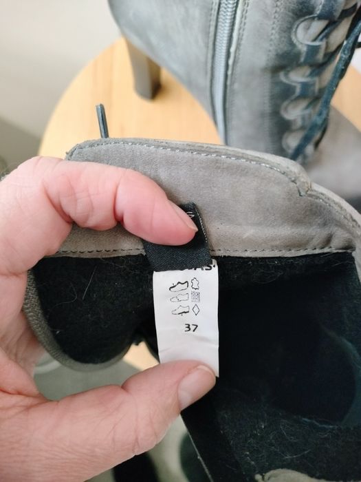 Botki Wojas skóra naturalna r.37 stan bdb