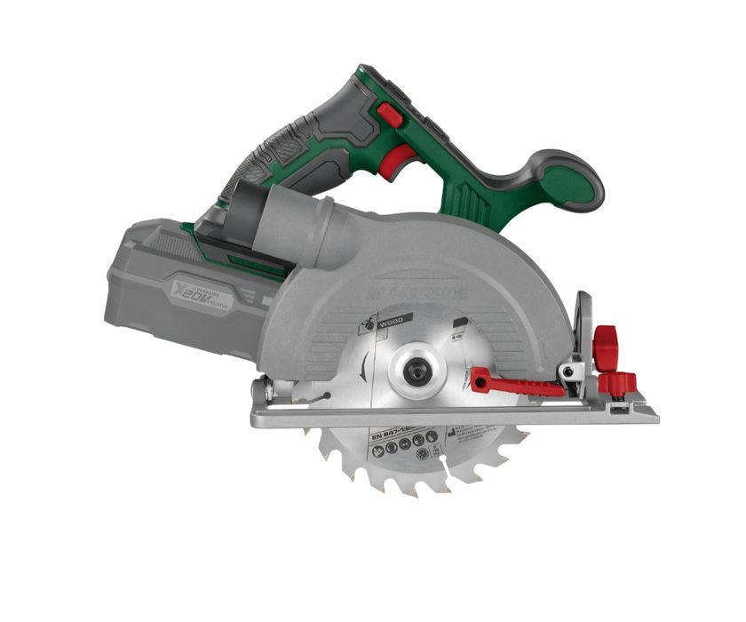 PARKSIDE® Akumulatorowa pilarka tarczowa, 20 V, PHKSA 20-Li C4 (bez akumulatora i ładowarki)