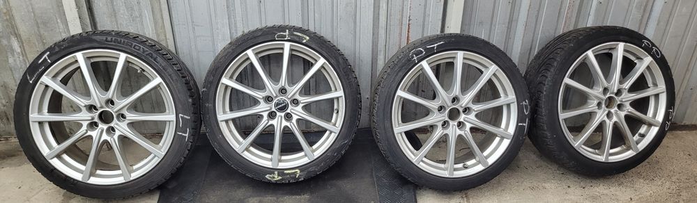 Alufelgi BORBET BL5 18" 5x105 8Jx18 ET40 + Opony Letnie Uniroyal RainSport 225/40 R18