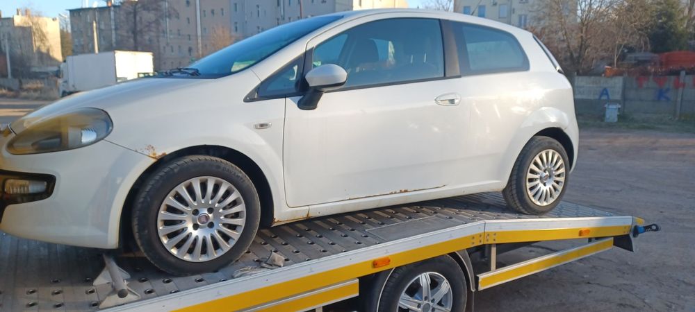 Fiat Punto LIFT EVO 1.2bez klima ele wsp+CITY rm+cd SPRAWNE JEZDNE
