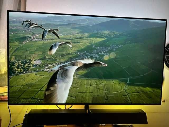 55OLED935 topowy model + soundbar B&W niski stan godzin pracy 4130