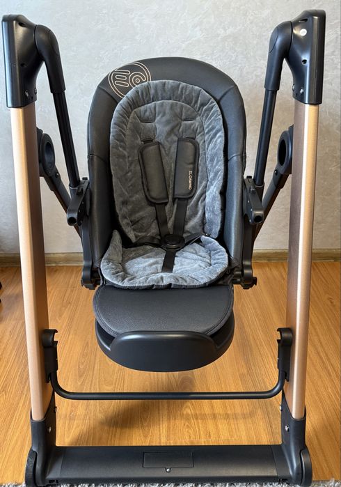 El Camino Debut: стільчик 2в1 - гойдалка + стільчик для годування,