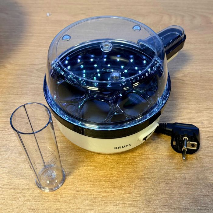 Krups Specjalna elektryczna kuchenka do 7 jajek bez BPA Jajowar