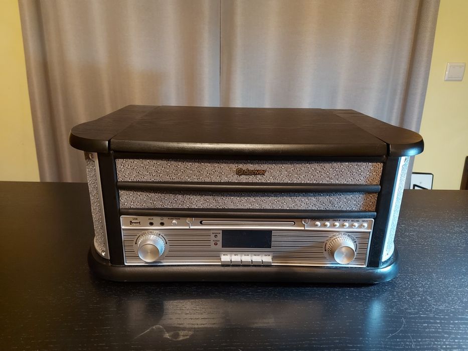 Gira-discos Denver MRD-51 Black NOVO