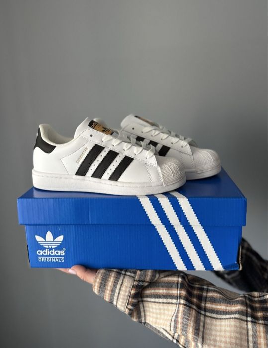 Adidas Superstar white білі 36-44