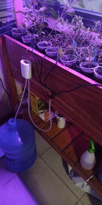 Sistema de rega automática programável gota á gota 16 saídas regador