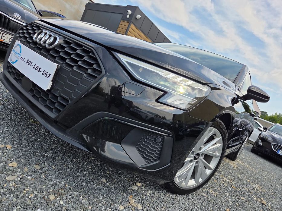 Audi A3 Sportback Salon Polska Faktura VAT 23% Serwis ASO Bezwypadkowy I WŁ