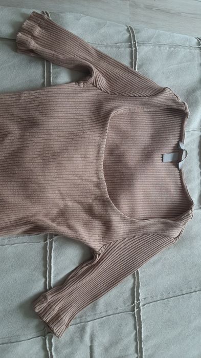 Top bege  H&M , tam S