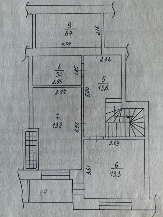 Продам 3-к квартиру з ремонтом м. Миргород