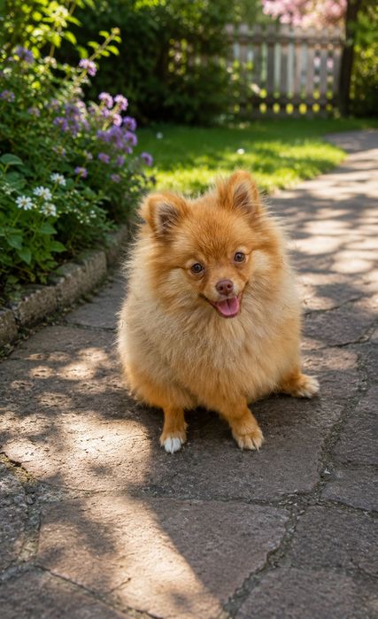 Pomeranian sunia 7miesiecy idealna jako hodowlana