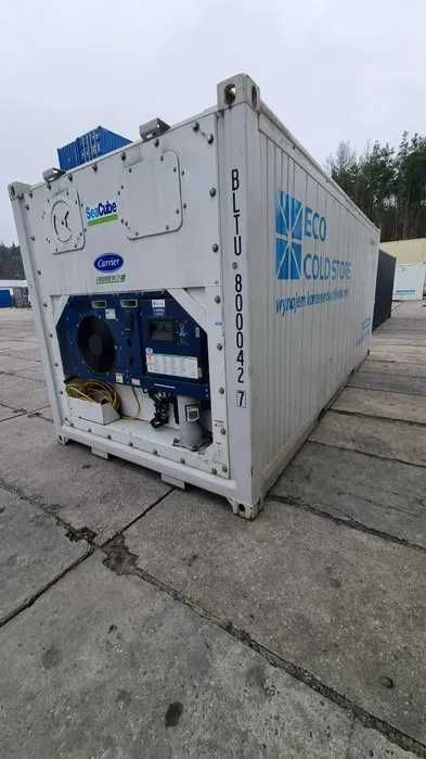 Kontener chłodniczy/chłodnia/mroźnia 40'HCRF(12m)/20'RF(6m) na wynajem