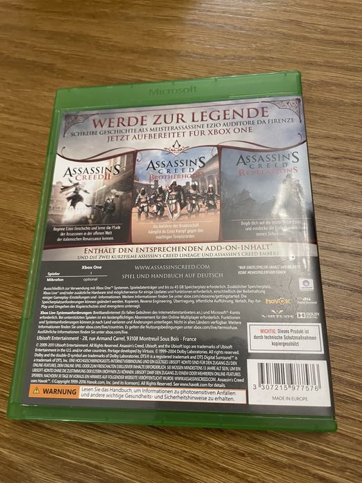 Assassins Creed Xbox One