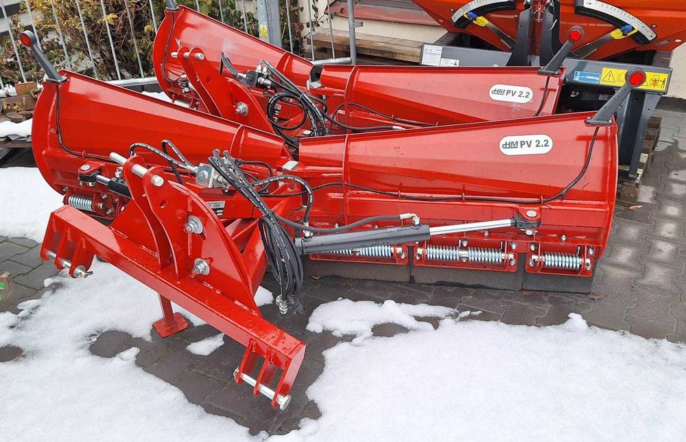 Pług do traktorka  Hydro-Masz 2.2 m typu V - nie SAMASZ PRONAR