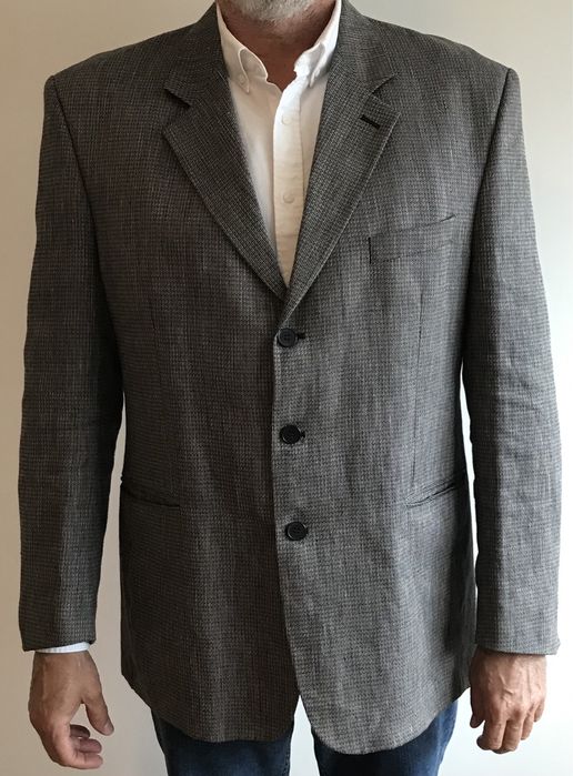 Blazer masculino 100% linho