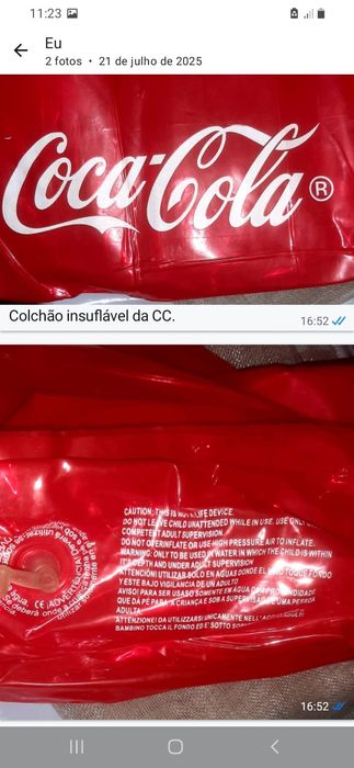 Sofá+ colchão criança insuflável