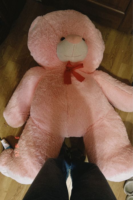 Великий плюшевий ведмідь ведмедик іграшка велика подарунок