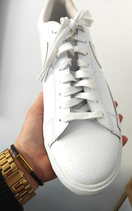 Nike Blazer Low '77 klasyczne białe sneakersy adidasy męskie 44/28 cm