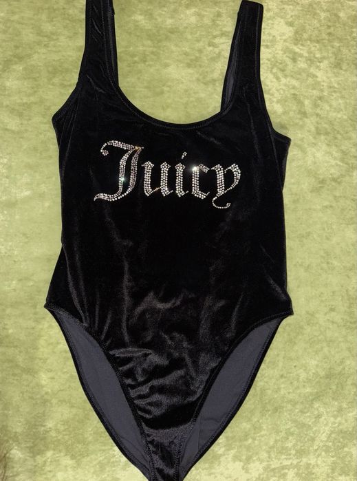 Купальник Juicy Couture бархатный черный
