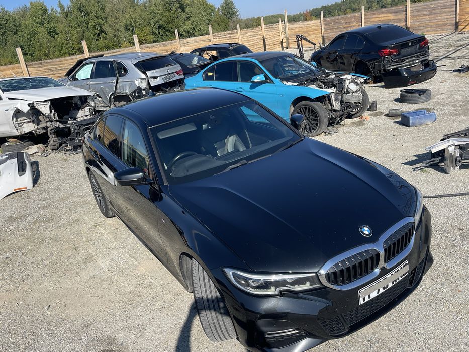 Разборка BMW 3 G20 330xe кузов, четверть, двигатель, крыло дверь салон